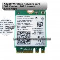  AX210NGW WiFi Card WiFi6E Intel AX210 AX200 AC8265 Wireless Module 6GHz Tri-Band Network Card Bluetooth 5.3 for Laptop M.2 NGFF