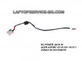 Захранваща букса DC IN POWER JACK за лаптоп ACER Aspire V5 V5-571 V5-531 V5-431 V5-471 DC30100QK00