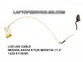  Лентов кабел  LED от лаптоп  MEDION AKOYA E7220 MD98740 E7221 E7222 E7444 MD99060 17.3