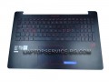 Палмрест   клавиатура ASUS ROG G501 G501J G501JW N501JW UX501JW Red Backlit 0K200-00240000