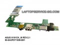  Захранваща  USB I/O аудио жак платка ASUS Eee X101CH 60-OA3PDT1000-B01 60-0A3PDT1000-B01