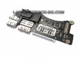 USB HDMI MEDIA  I/O BOARD CABLE платка за лаптоп APPLE MACBOOK PRO 15