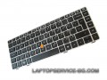 Клавиатура  HP ProBook 6460 6465 6470B EliteBook 8460p сива рамка 635768-031