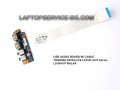 Допълнителна  USB AUDIO платка  от лаптоп TOSHIBA Satellite L670 L670D L675D L675  LS-6041P