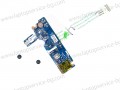 Захранващ бутон платка  с кабел  за лаптоп Acer Aspire 5551 5741 5251 eMachines E442 E642 LS-5893P 435NAZBOL01D2