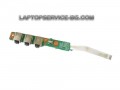 Платка AUDIO  jack  порт платка  от лаптоп HP PAVILION DV5 DV5-1000 DV5- 1164 DV5-1164ER DAOT6AAB8D0