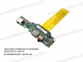 USB аудио платка стартов бутон с кабел за лаптоп Asus EeePC 1001PX USB  60-0A2BI02000-B01