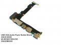 Допълнителна  USB VGA Audio Power Button Board платка  от лаптоп Asus Vivobook X202E Series 60-NFQI01000-C02 