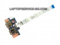 USB BOARD   платка за  ACER ASPIRE E5-511 E5-531 E5-571 E5 SERIES  Z5WAH LS-B162P