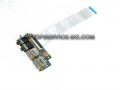 Допълнителна AUDIO USB  платка  от лаптоп ASUS N56 N56V N56VM 60-N9JAU1000-F03 3NNJ8AB0010